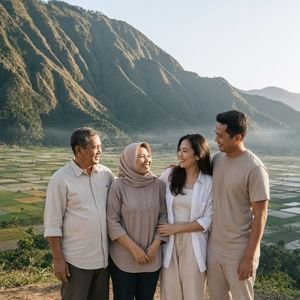review Nadia & Keluarga tour sembalun lombok