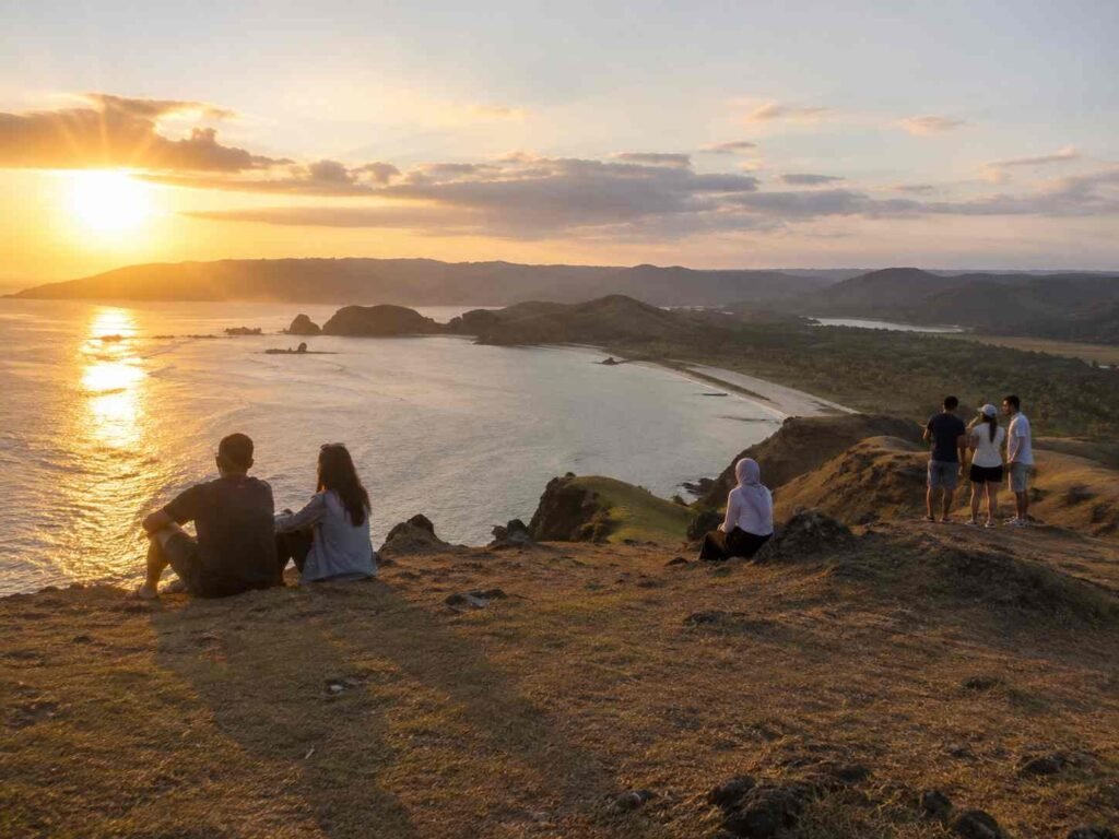 Wisata bukit Merese Lombok